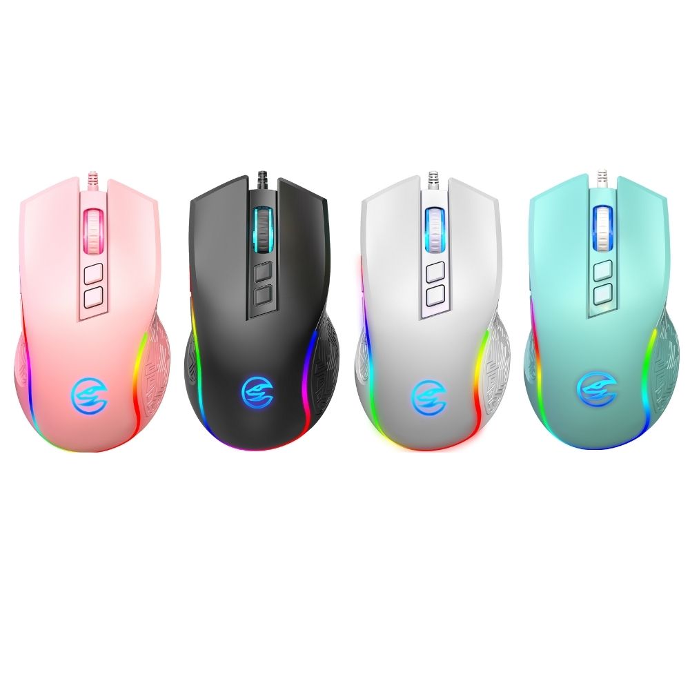 Snaketh GM109 USB Wired Gaming Mouse, High-Performance, RGB, Ergonomic PC Mouse